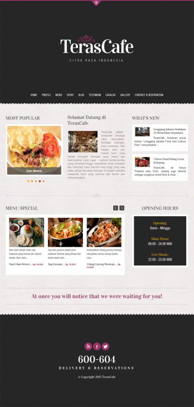 TerasCafe (Responsive)