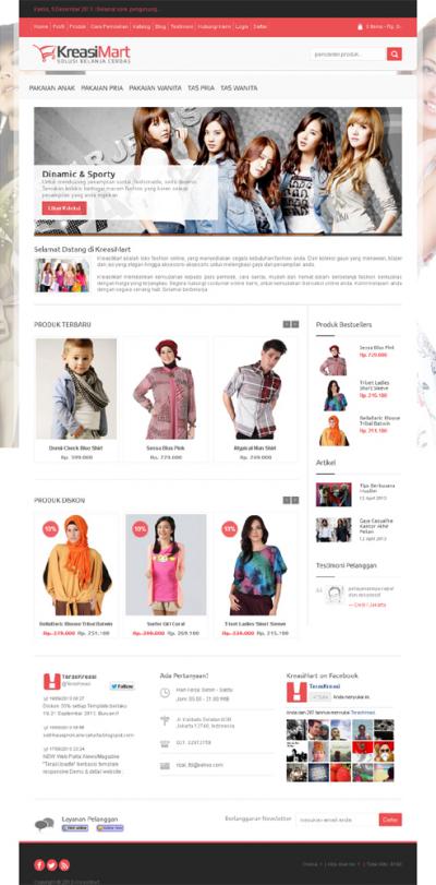 KreasiMart (Responsive)
